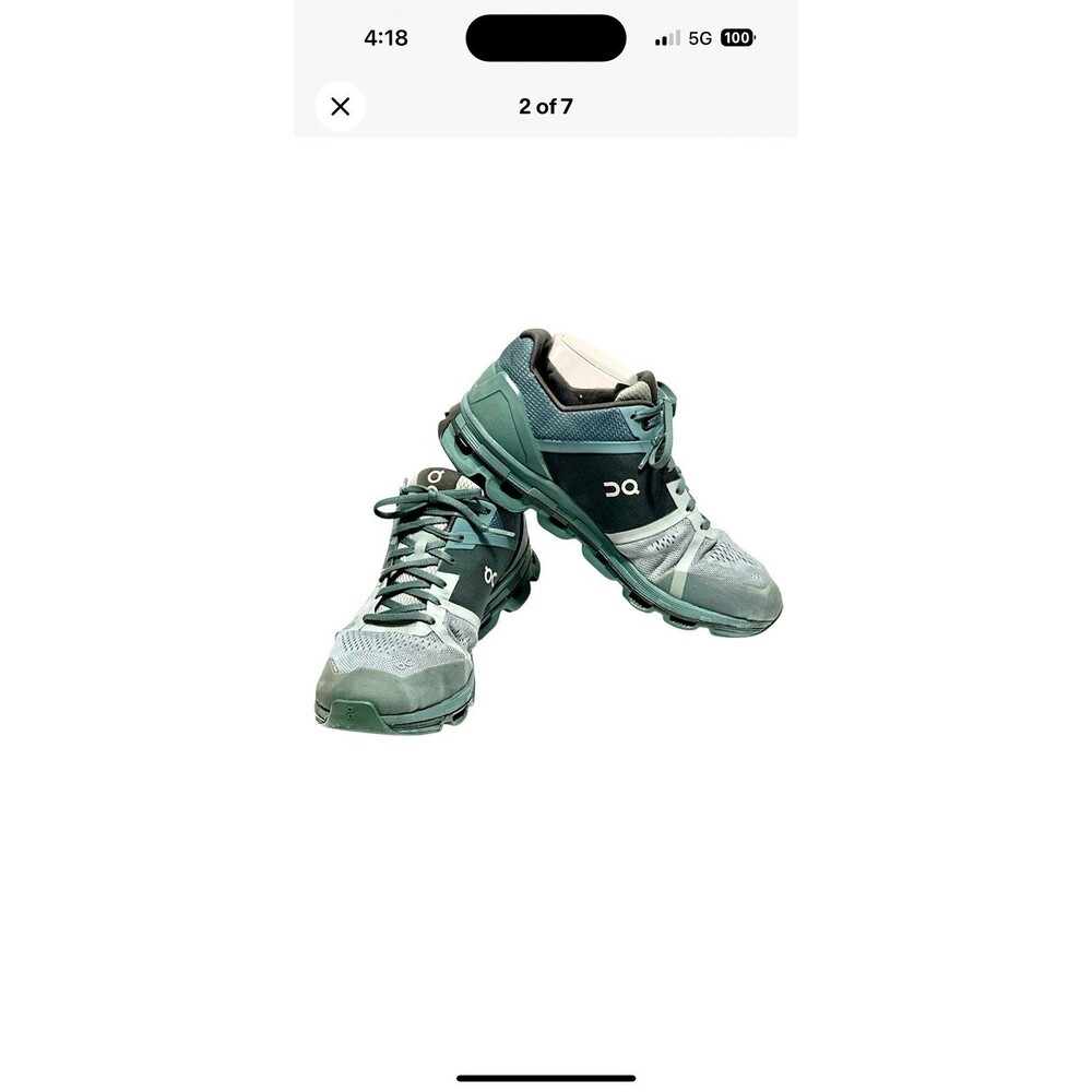 On Men's Cloudace Running
Sneaker Shoes Gym Workout. Sea/ Shadow US 9 Green